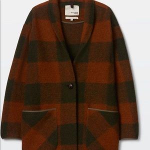 Aritzia Plaid Neelam jacket
